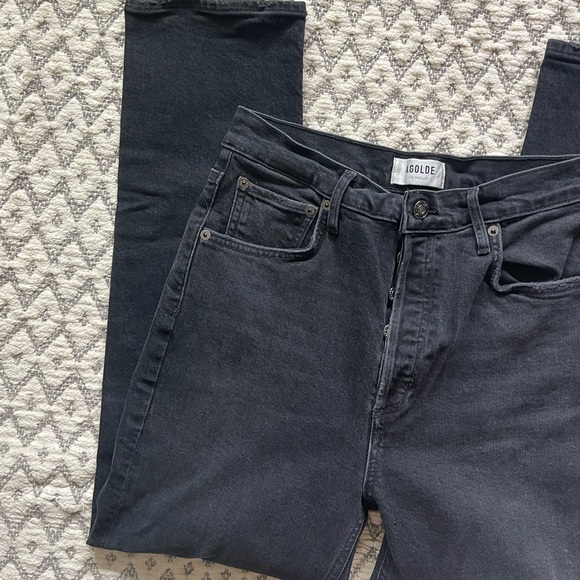 Agolde Riley Straight Jeans - Picture 3 of 6